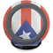 Puerto Rico Flag Distressed Fast Charge Wireless Charging Stand Skin